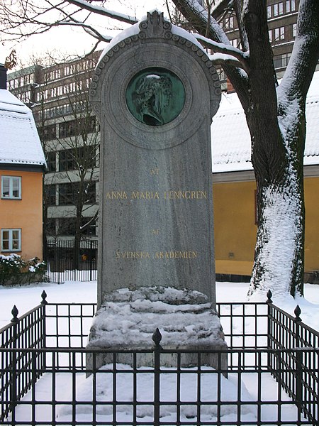 Fil:Anna Maria Lenngrens gravsten (gabbe).jpg