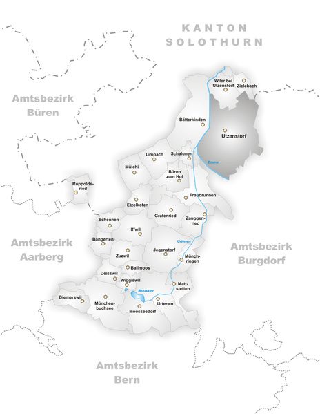 Fil:Karte Gemeinde Utzenstorf.png