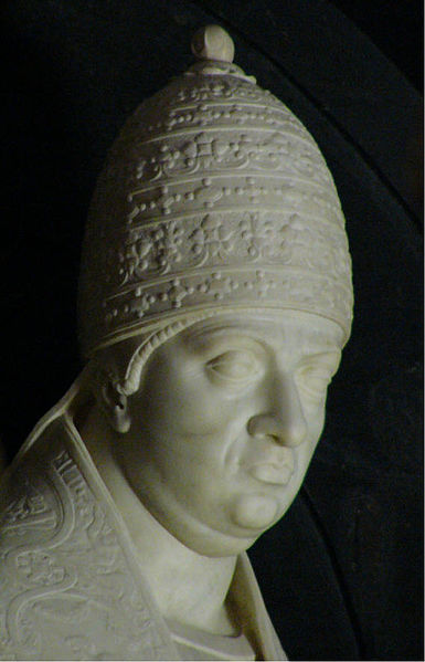 Fil:Detail from Papa Leo X grave in Santa Maria sopra Minerva in Rome.jpg