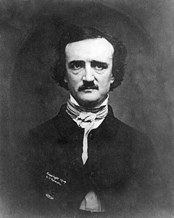 Denna daguerreotyp av Poe togs 1848 när han var 39, ett år före hans död.