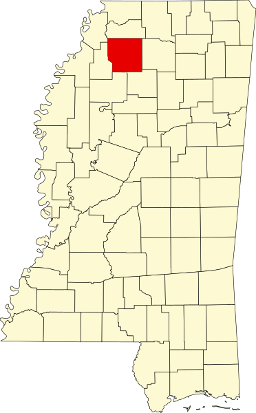 Fil:Map of Mississippi highlighting Panola County.svg