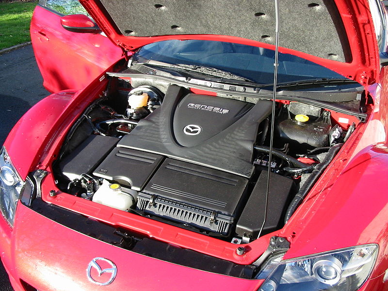 Fil:Mazda rx-8 under the hood.jpg