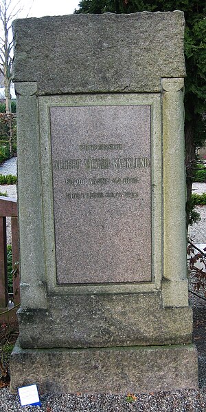 Fil:Grave of swedish professor Victor Bäcklund lund sweden.jpg