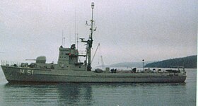 HMS Hanö år 1977