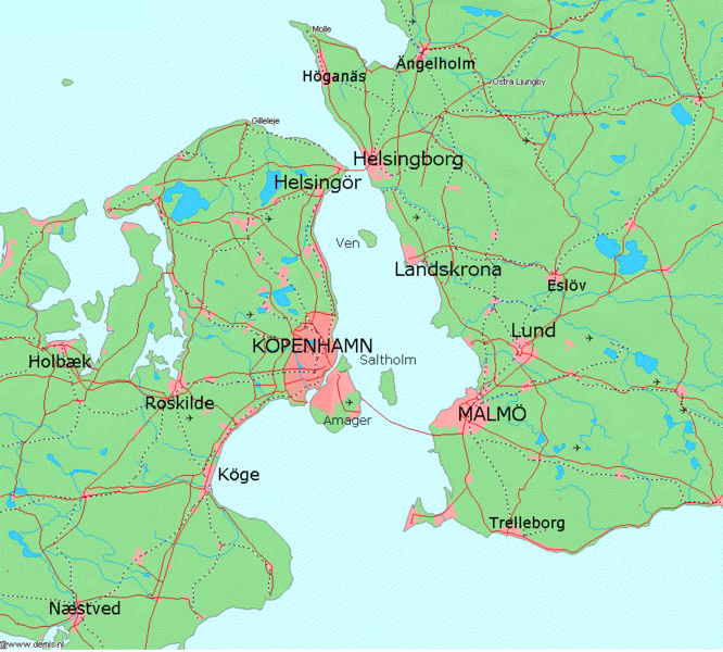 Fil:Map of Öresund between Denmark and Sweden.png