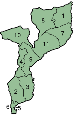 Mozambique Provinces numbered 300px.png