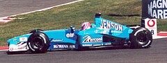 Jenson Button i en B201 2001