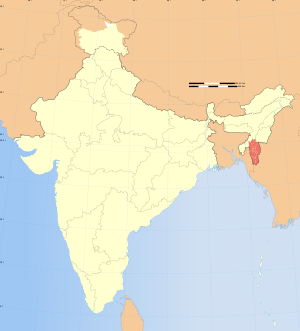 India Mizoram locator map.svg