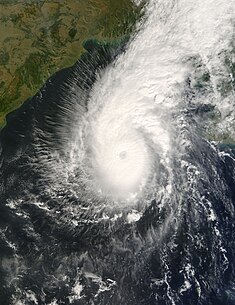 Cyklonen Sidir i Bengaliska bukten