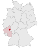 Rhein-Lahn-Kreis läge i Tyskland