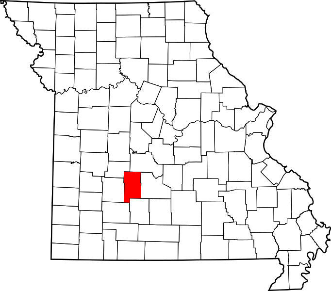 Fil:Map of Missouri highlighting Dallas County.svg