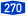 Bundesautobahn 270 number.svg