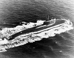 U-båt i Oscar-II-klassen (Kursks systerskepp Omsk K-186)
