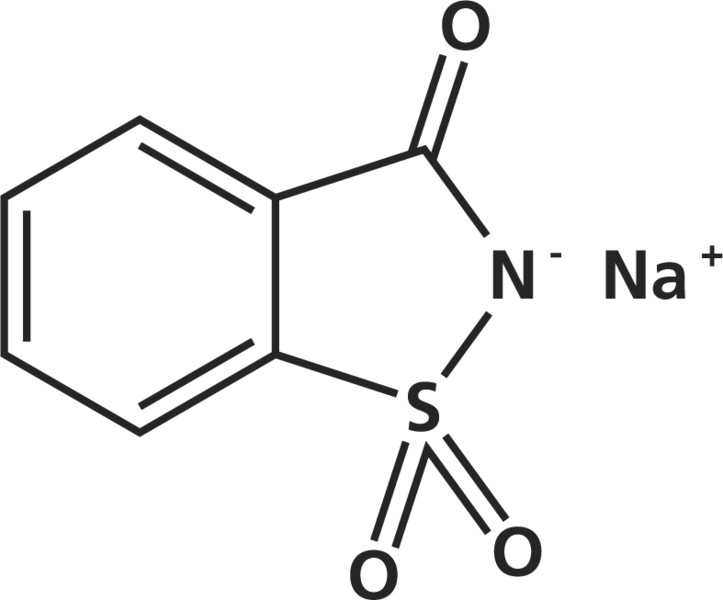 Fil:Sodium saccharin molecule.png