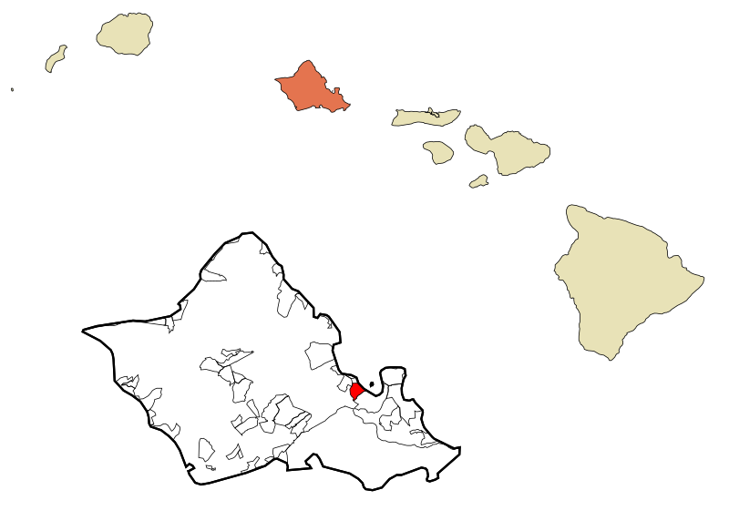 Fil:Honolulu County Hawaii Incorporated and Unincorporated areas Heeia Highlighted.svg