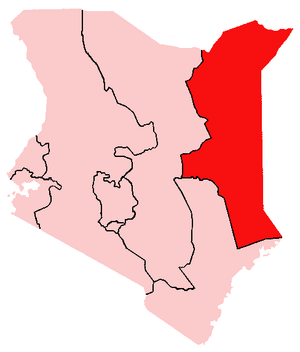 Nordöstra provinsen i Kenya.