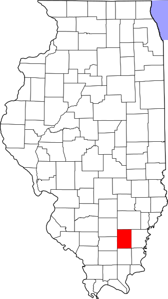 Fil:Map of Illinois highlighting Hamilton County.svg