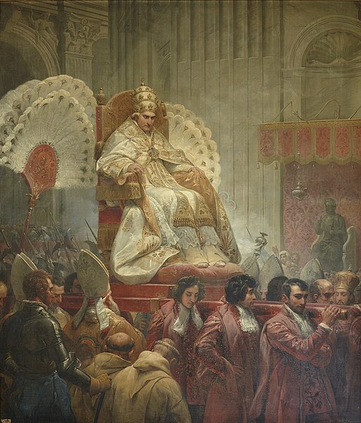 Fil:Pope Pius VIII in St. Peter's on the Sedia Gestatoria.jpg
