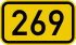 Bundesstraße 269 number.svg