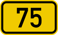 Fil:Bundesstraße 75 number.svg