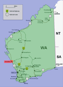 Geraldton location map in Western Australia.PNG