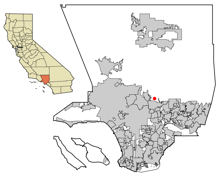 Fil:LA County Incorporated Areas Altadena highlighted.svg