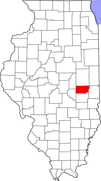 Fil:Map of Illinois highlighting Douglas County.svg