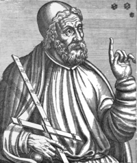 Klaudios Ptolemaeus, medeltida bild