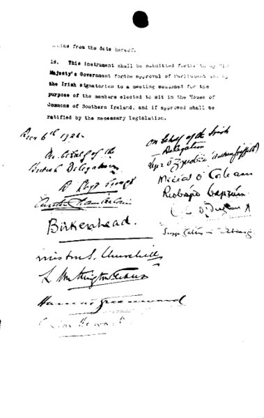 Fil:Anglo-Irish Treaty signatures.gif