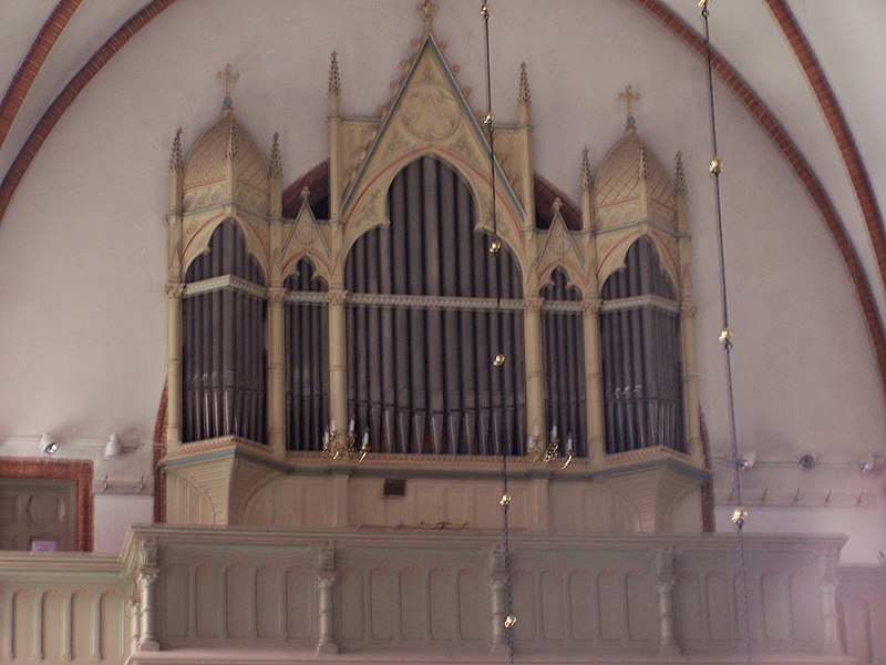 Fil:Bunkeflo kyrka organ.jpg