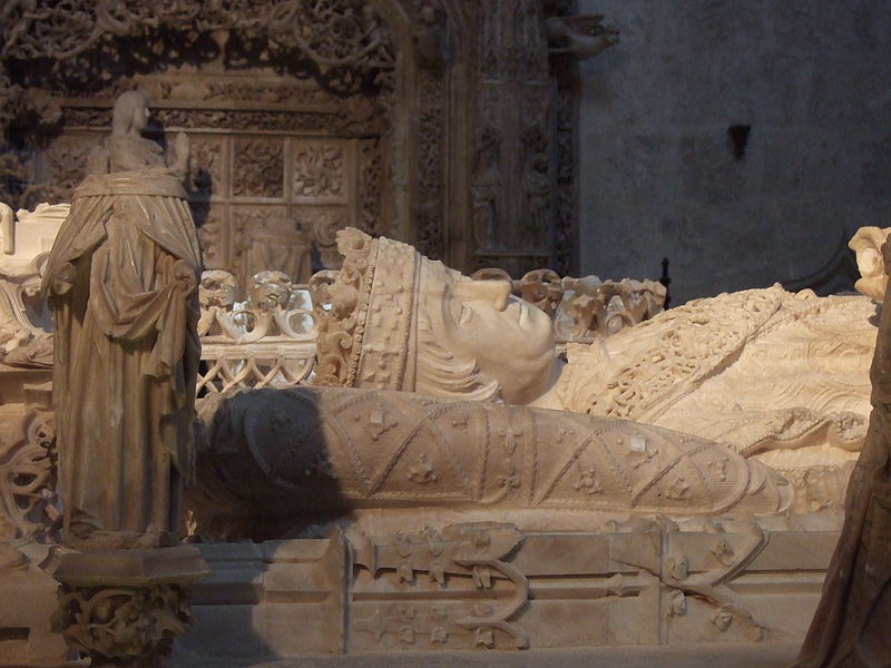 Fil:Burgos - Cartuja de Miraflores - Tumba de Juan II de Castilla.jpg