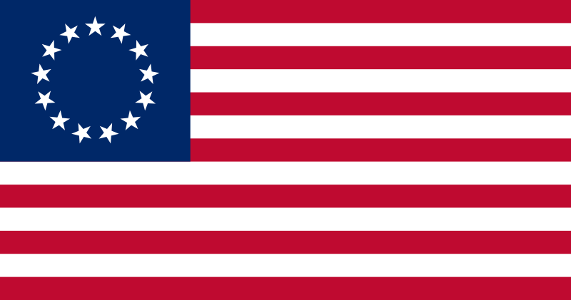 Fil:US flag 13 stars – Betsy Ross.svg