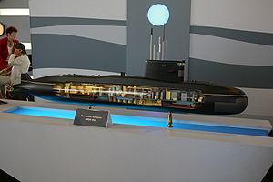 A Saint-Petersburg class submarine