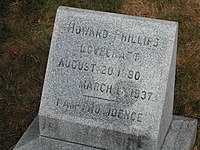 H.P. Lovecraft's grave.jpg
