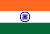 Indiens flagga