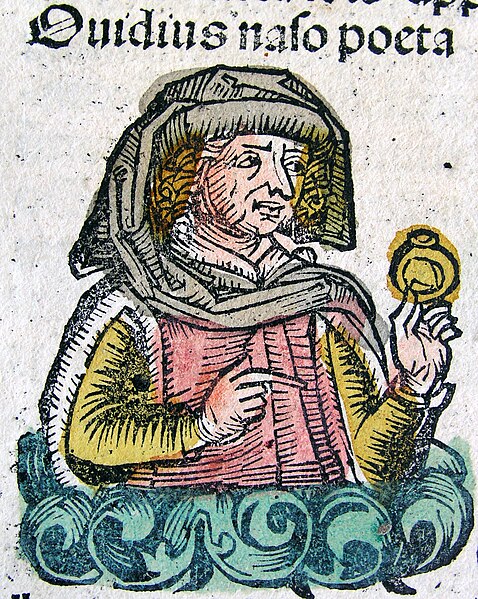 Fil:Publius Ovidius Naso in the Nuremberg chronicle XCIIIv.jpg