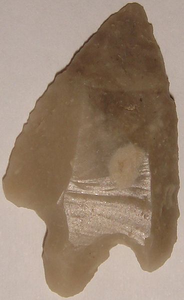 Fil:Breton stone age arrowhead.jpg