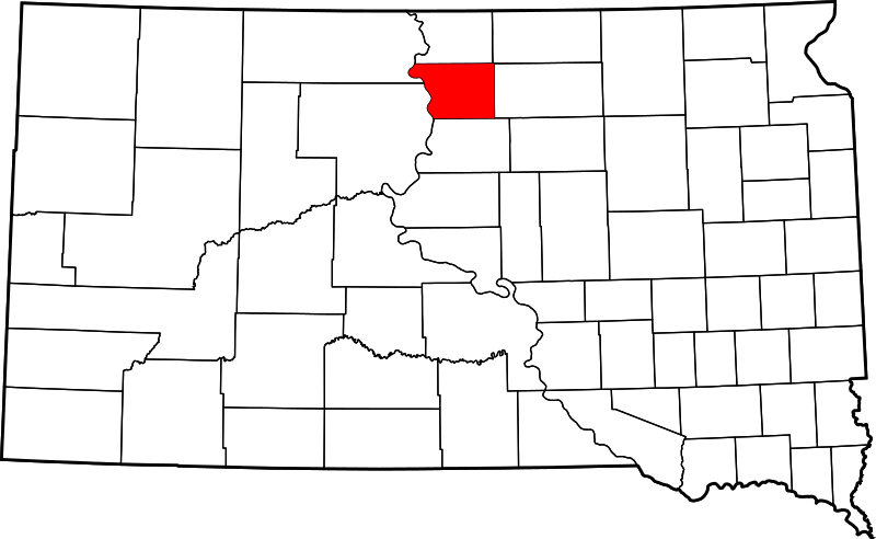 Fil:Map of South Dakota highlighting Walworth County.svg