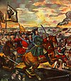Slaget vid Poltava 1709.