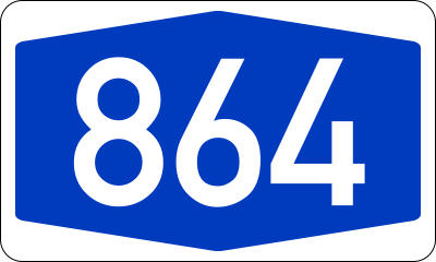 Fil:Bundesautobahn 864 number.svg