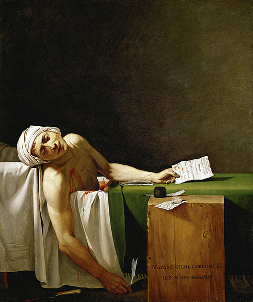 Fil:Jacques-Louis David - La Mort de Marat.jpg