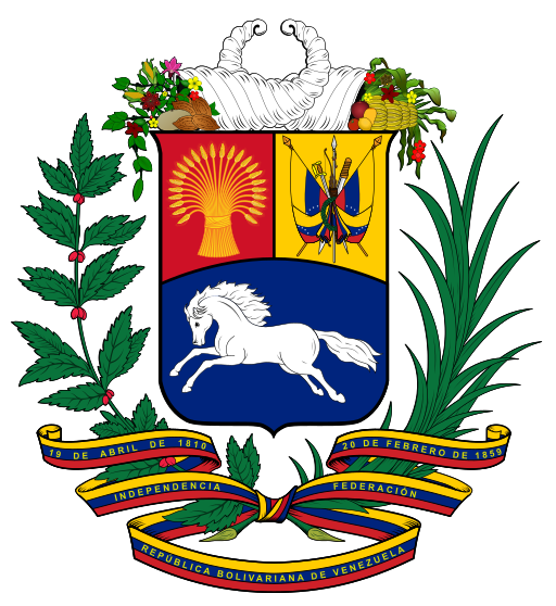 Fil:Coat of arms of Venezuela.svg