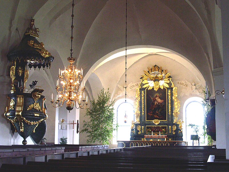 Fil:Grangarde kyrka intr.jpg