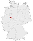 Paderborn på kartan