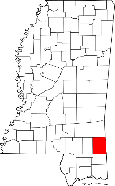Fil:Map of Mississippi highlighting Greene County.svg