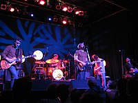 The Weakerthans under en konsert i Toronto 2007
