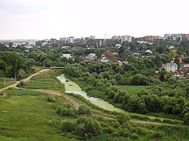 Överblick över den moderna staden Kursk (2006)