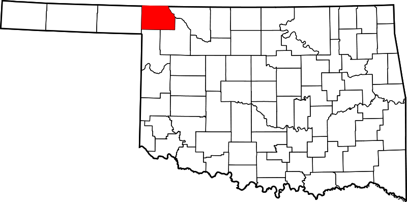 Fil:Map of Oklahoma highlighting Harper County.svg