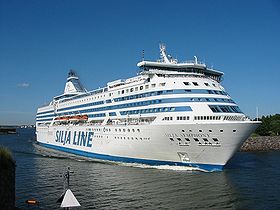 M/S Silja Symphony i Helsingfors.