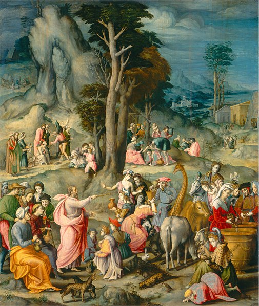 Fil:The Gathering of Manna-1540 1555-Bacchiacca.jpg